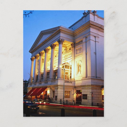 Royal Opera House, Covent Garden, London, England Postkarte (Vorderseite)