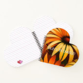 Royal Orange Coneflowers Notizblock (Innenseite)