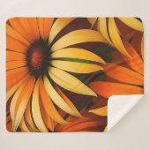 Royal Orange Coneflowers Sherpadecke (Vorderseite (Horizontal))