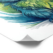 Royal Owl Fantasy Creative Poster (Ecke)