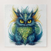 Royal Owl Fantasy Creature Puzzle (Vertikal)