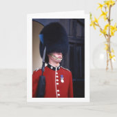 Royal Palace Guard Faltenblank Grußkarte Karte (Gelbe Blume)