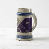 „Royal Palace Print“ Bierglas (VorderseiteRechts)