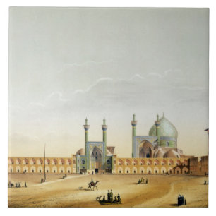 Royal Palace und das Mesdjid-i-Shah, Isfahan, Fliese