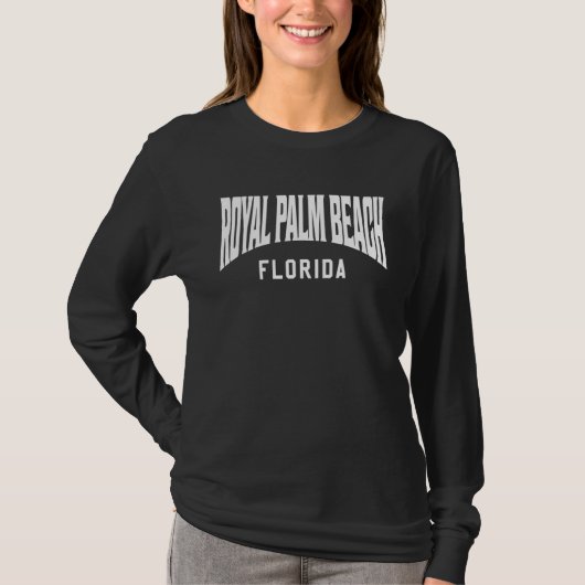 Royal Palm Beach Florida T-Shirt (Vorderseite)