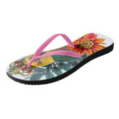 Royal Parrots Liebe Badesandalen (Schrägansicht)