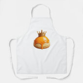 Royal Pastry Crown Apron Schürze (Vorderseite)