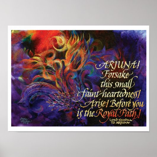 "Royal Path", Print Poster (Vorne)