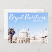 Royal Pavilion Brighton England TRAVEL Postkarte (Vorne/Hinten)