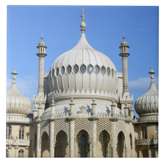 Royal Pavilion, Brighton, Sussex, England Fliese (Vorderseite)