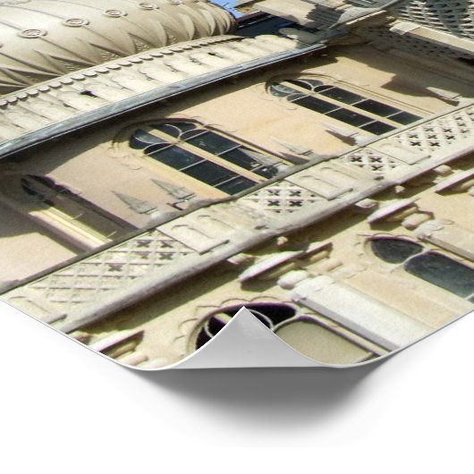 Royal Pavilion, Brighton, Sussex, England Poster (Ecke)