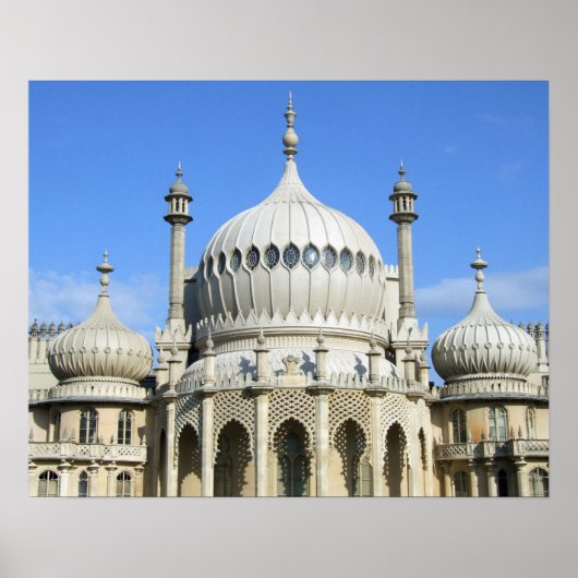 Royal Pavilion, Brighton, Sussex, England Poster (Vorne)
