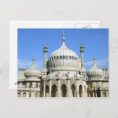 Royal Pavilion, Brighton, Sussex, England Postkarte (Vorne/Hinten)