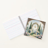 Royal Peacock Garden"Personalized SSpiral Notebook Notizblock (Innenseite)