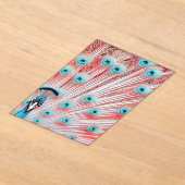 Royal Peacock Postcard - Art Postcard, Peacock Acryleinladungen (Ablage )