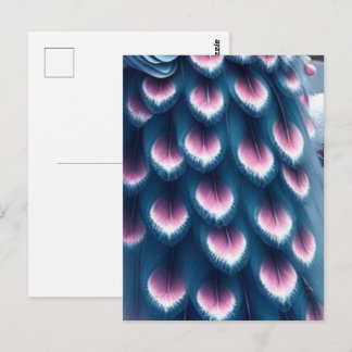Royal Peacock Postcard - Art Postcard, Peacock Postkarte