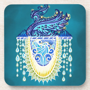 Royal Peacock Radiance Untersetzer
