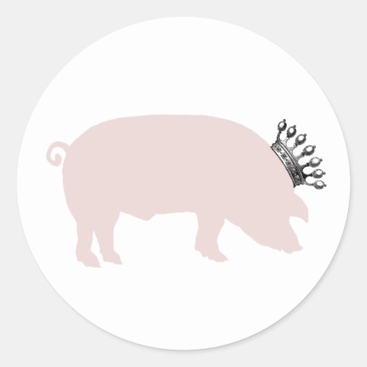Royal Pig Stickers (Vorderseite)