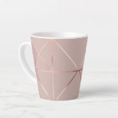 Royal Pink Coffee Cup Milchtasse (Linke Ecke)
