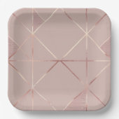 Royal Pink Paper Bowl Pappteller (Vorderseite)
