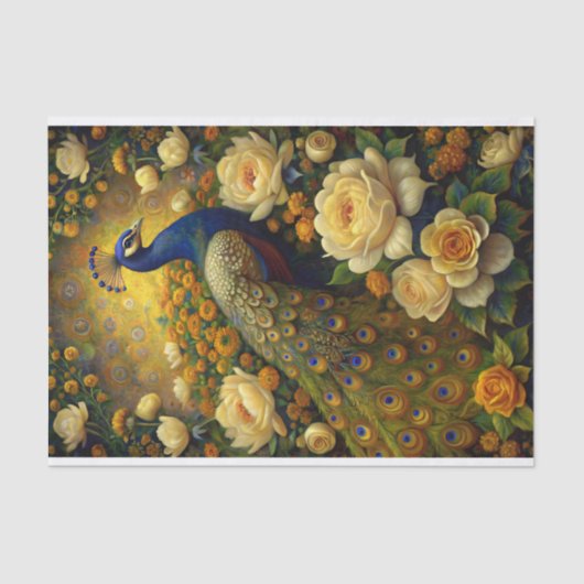 Royal Plumage Decoupage Seidenpapier (Vorderseite)