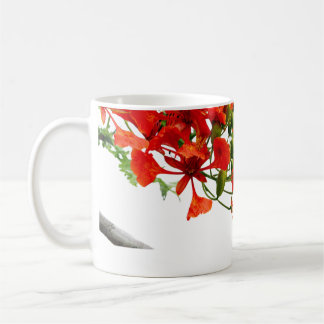 Royal Poinciana,Gulmohar Floral Classic Mug  Kaffeetasse