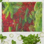 Royal Poinciana Handtuch (Gefaltet)