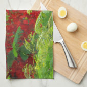 Royal Poinciana Handtuch (Viertel Falte)