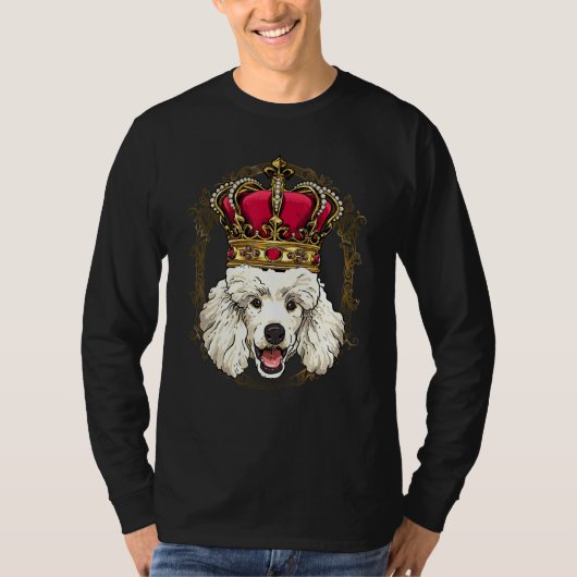 Royal Poodle King Queen Princess Toy Mini Poodle D T-Shirt (Vorderseite)