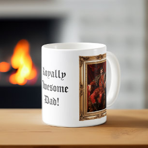 Royal Portrait Custom Personalisiert Foto Verziert Kaffeetasse
