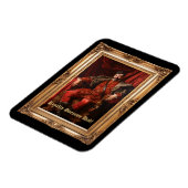 Royal Portrait Custom Personalisiert Foto Verziert Magnet (Linke Seite)