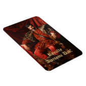 Royal Portrait Custom Personalisiert Foto Verziert Magnet (Rechte Seite)