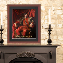 Royal Portrait Custom Personalisiert Foto Verziert