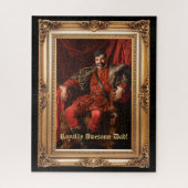 Royal Portrait Custom Personalisiert Foto Verziert Puzzle (Vertikal)