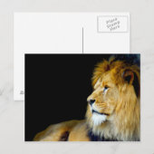 Royal Portrait Postkarte (Vorne/Hinten)