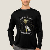 "Royal Power & Loyalty Tri-Blend Shirt (Vorderseite)