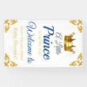 Royal Prince Baby Duschbanner Banner (Horizontal)