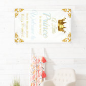 Royal Prince Baby Duschbanner Banner (Insitu)