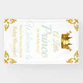 Royal Prince Baby Duschbanner Banner (Horizontal)