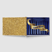 Royal Prince Baby Shower Gästebuch (Voll)