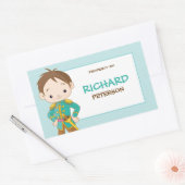 Royal Prince Book Label / Gift Tag Sticker (Umschlag)