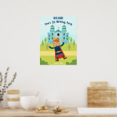Royal Prince Boy Birthday Party Poster (Küche)