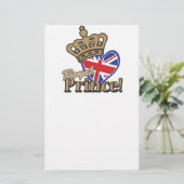 Royal Prince Briefpapier (Stehend Vorderseite)