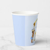 Royal Prince Castle Carriage Blue Gold Boy Pappbecher (Rechts)