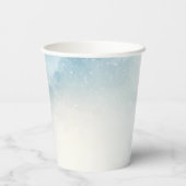 Royal Prince Castle Dragon Crown Blue Gold Boy Pappbecher (Rückseite)