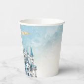 Royal Prince Castle Dragon Crown Blue Gold Boy Pappbecher (Links)