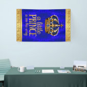 Royal Prince Crown Boy Prince Baby Dusche Banner (Messeveranstaltung)
