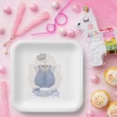 Royal Prince Es ist eine Baby-Dusche Pappteller (Party)