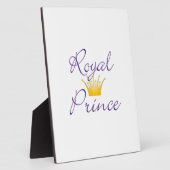 Royal Prince Fotoplatte (Seite)