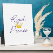 Royal Prince Fotoplatte (Seite)